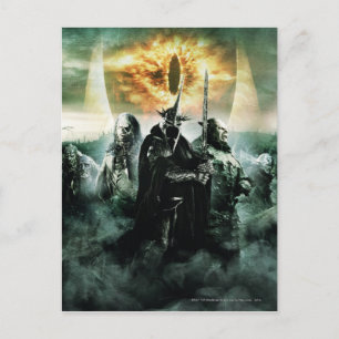 Witchking and Orcs Postcard