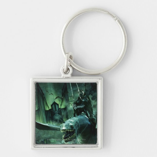 Witchking Riding Fellbeast Key Ring (Front)