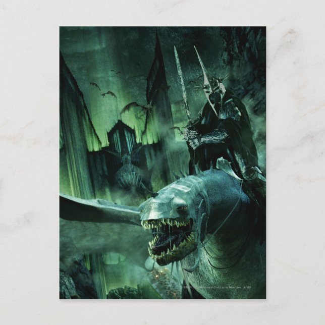 Witchking Riding Fellbeast Postcard (Front)