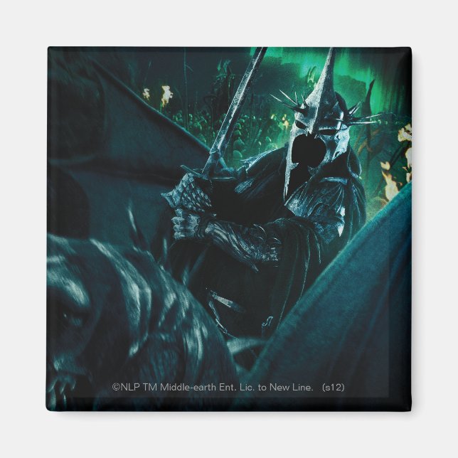 Witchking with sword magnet (Front)