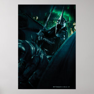 Witchking with sword poster