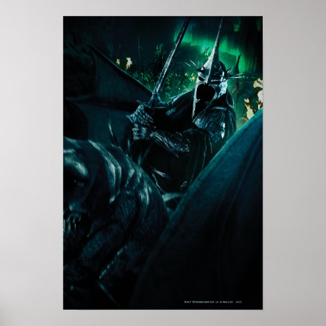 Witchking with sword poster (Front)