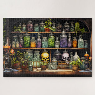 Witch's Apothecary Jigsaw Puzzle