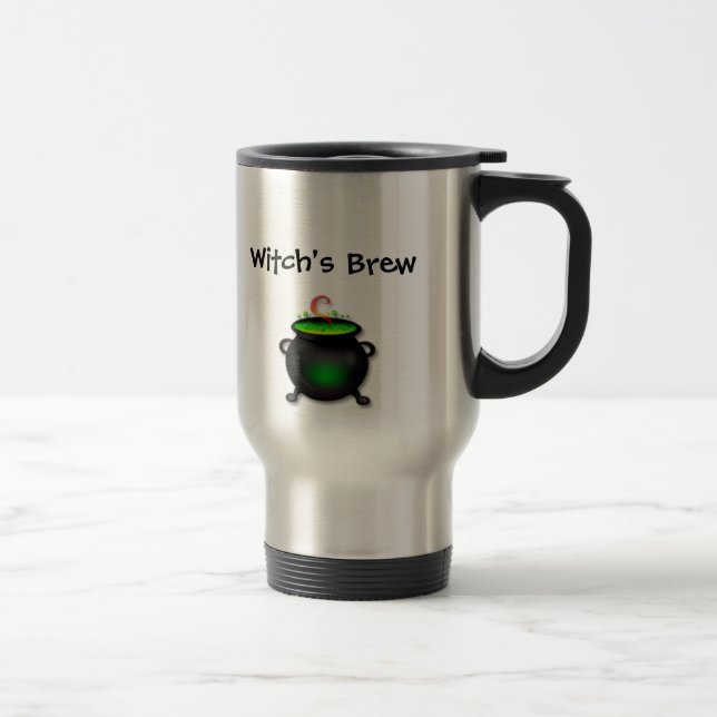Witch's Brew/Broom Mug (Right)