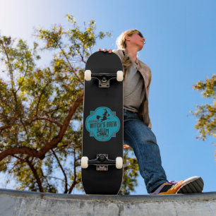 WITCH'S BREW funny halloween Skateboard