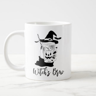 Witch's Brew Halloween Large Coffee Mug