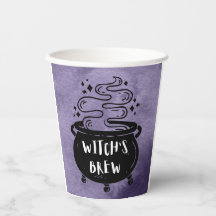 Witch's Brew Halloween Party Purple
