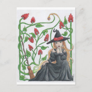 Witch's Broom Postcard