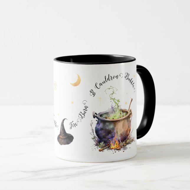 Witch's Caldron Mug (Front Right)