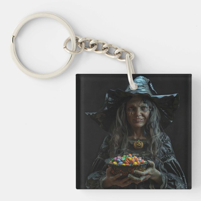 witch's candy key ring (Front)