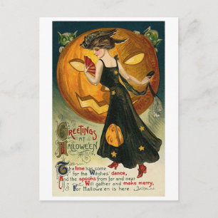 Witch's Dance Postcard