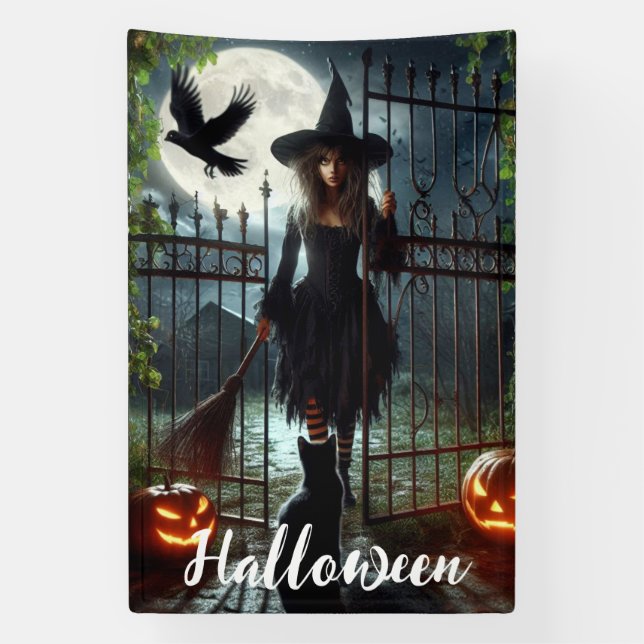Witch's Gate Banner (Vertical)