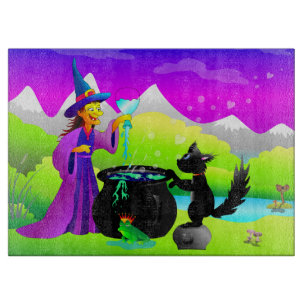 Witch's Magic Potion Cutting Board