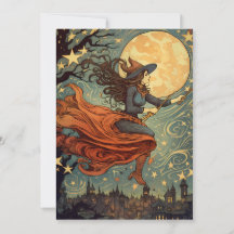 Witch's Midnight Flight