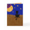 Witch's Moon Halloween Birthday Greeting Card