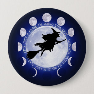 Witch's Moon Phase Badge