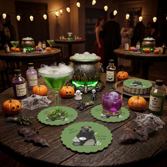 Witch's Rainee Brew Paper Coaster (Creator Uploaded)