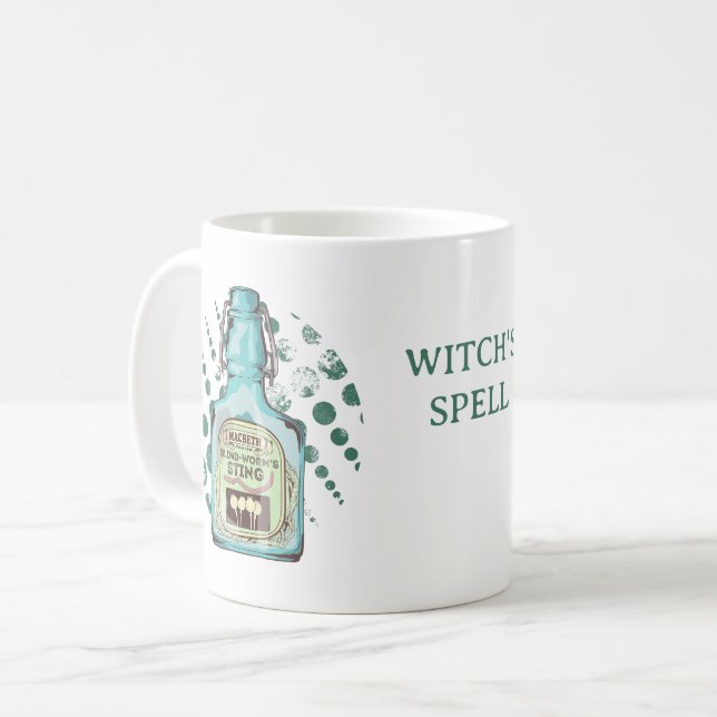 Witch's Spell Macbeth Coffee Mug (Front Left)