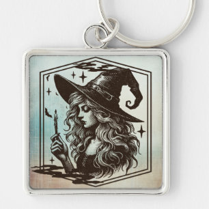 Witch's Spellbound Key Ring