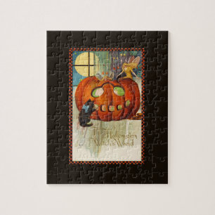 Witch's Wand Halloween Jigsaw Puzzle