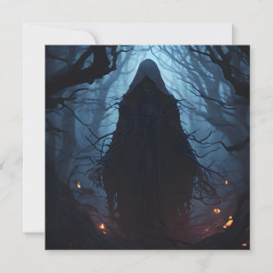 Witchwood Halloween Holiday Card