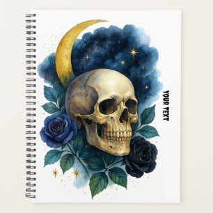 Witchy Aesthetic Gothic Floral Halloween Creepy Planner