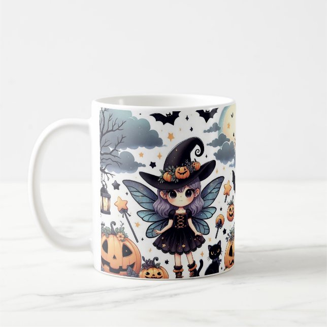 Witchy and Cute (1) Coffee Mug (Left)