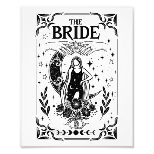 Witchy Bachelorette Bride Coven Gothic Wedding Photo Print