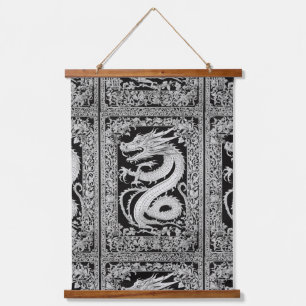 Witchy Black Cat Tapestry – Occult & Spooky Wall A