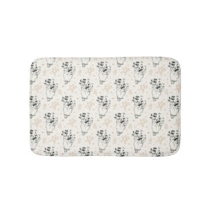 Witchy Bohemian Bath Mat