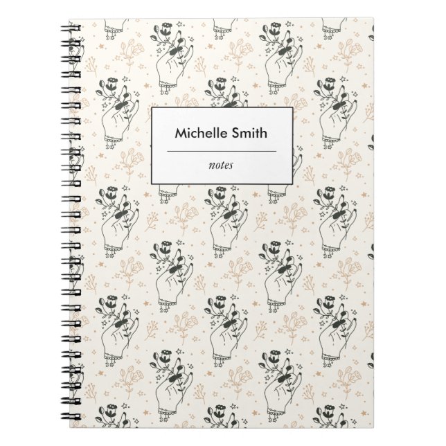 Witchy Bohemian Notebook (Front)