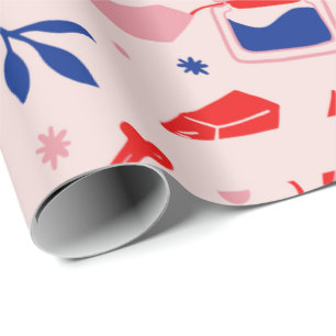 Witchy Boho Mystical Wrapping Paper