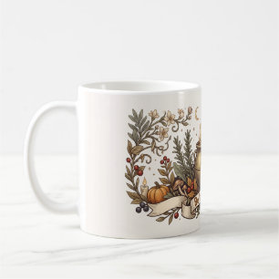 Witchy Brew & Dog Rescues Personalised Halloween Coffee Mug