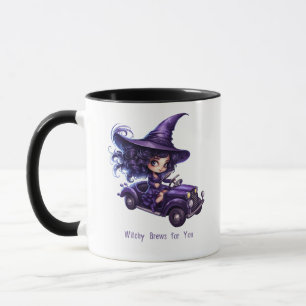 Witchy Brews For You Witch Halloween Mug