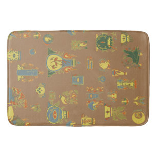 Witchy Business Vintage Art Bath Mat