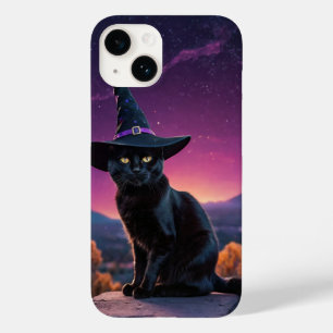 Witchy Cat Halloween Tee Case-Mate iPhone 14 Case