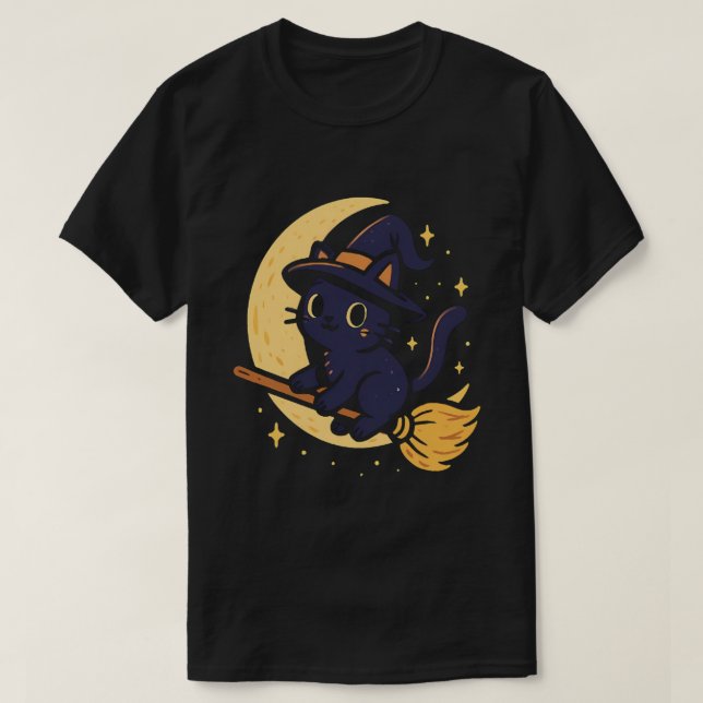 Witchy Cat Shirt (Design Front)