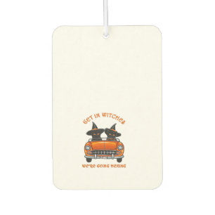 Witchy Cats Going Hexing Oversized T-Shirt Car Air Freshener