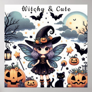 Witchy & Cute (1) Poster