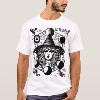 Witchy Dragon Mum – Cute Mystic Dragon Lover T-Shirt