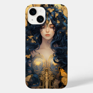 Witchy Enchantress Sorceress Woman Dark Academia Case-Mate iPhone 14 Case