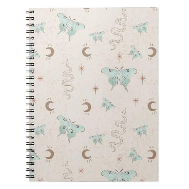 Witchy Ethereal Aesthetic Notebook Journal (Front)