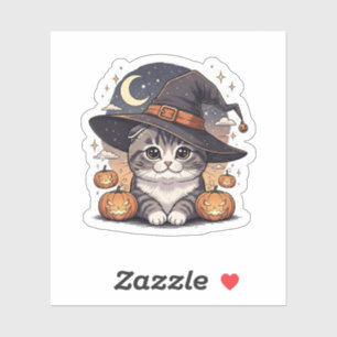 Witchy Fold – Cute Scottish Fold Kitten Halloween