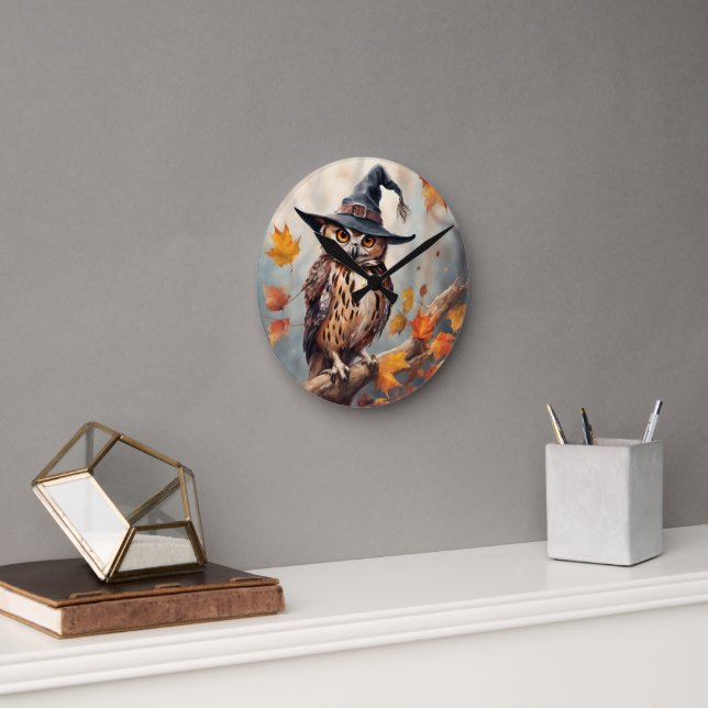 Witchy Friend Collection Round Clock (Office)