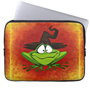Witchy Frog Laptop Sleeve
