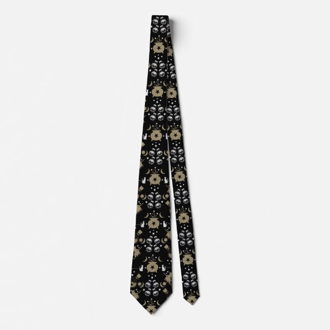 Witchy Gift Decor And Party Tie (Front)