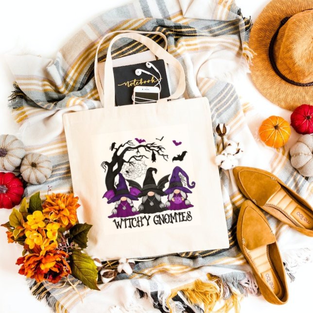 Witchy Gnomes  Tote Bag (Creator Uploaded)