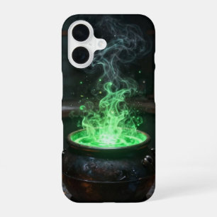 Witchy Green Cauldron Phone Case