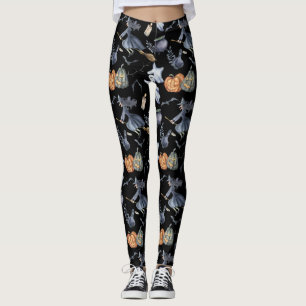 Witchy Halloween Leggings