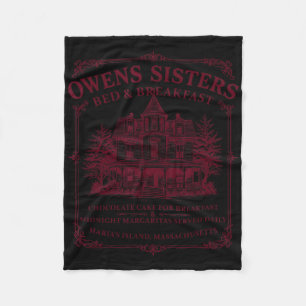 Witchy Halloween Love Vintage Witch Magic Practica Fleece Blanket